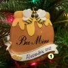 3" Beehive Personalized Christmas Ornament