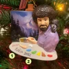 3.5" Bob Ross Painting Personalized Christmas Ornament BO2201