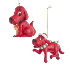 3" Clifford The Big Red Dog Blow Mold Ornament CRD1201