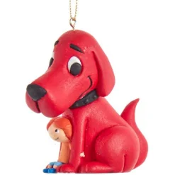 3" Clifford The Big Red Dog Blow Mold Ornament CRD1201