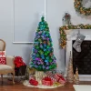 6' Color Changing Fiber Optic Tinsel Christmas Tree 6522-60M