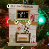 5" Fireplace Mantle Couple Stockings Personalized Christmas Ornament OR2030-2