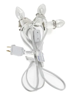 6 Ft Christmas Village Replacement Light Cord With 3 Light Socket 6401