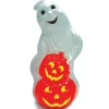 31" Ghost With Pumpkins Halloween Blow Mold 56480