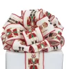 2.5" Gold Embroidered Nutcracker Wired Christmas Ribbon 20 YDS 9742252