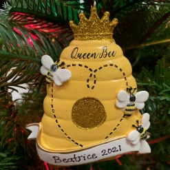 3" Honey Jar Personalized Christmas Ornament
