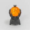 9.4" LED Lighted Crystal Ball Halloween Spinning Water Globe 2593980