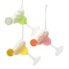 4.75" Margarita Cocktail Glass Christmas Ornament T3016
