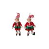10.75" Metallic Red And White Elf Christmas Ornament 2617580