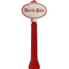 45" North Pole Sign Blow Mold Outdoor Christmas Decor 76940