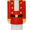 40" Nutcracker Lighted Christmas Blow Mold Decoration C1335