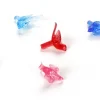 100 Pack 1" Multi Color Ceramic Tree Plastic Replacement Bird Bulbs P0664