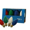 4 Pk Multi Color C9 Replacement Bulbs