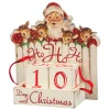 7" Primitives By Kathy Ho Ho Ho Wooden Christmas Countdown Blocks 32277