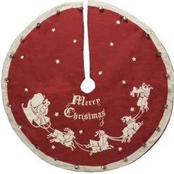 24" Primitives By Kathy Small Vintage Inspired Tree Skirt 16556
