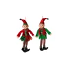 11" Red And Green Elf Christmas Ornament 2617590