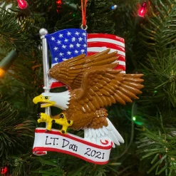 American Eagle Personalized Christmas Ornament OR1954