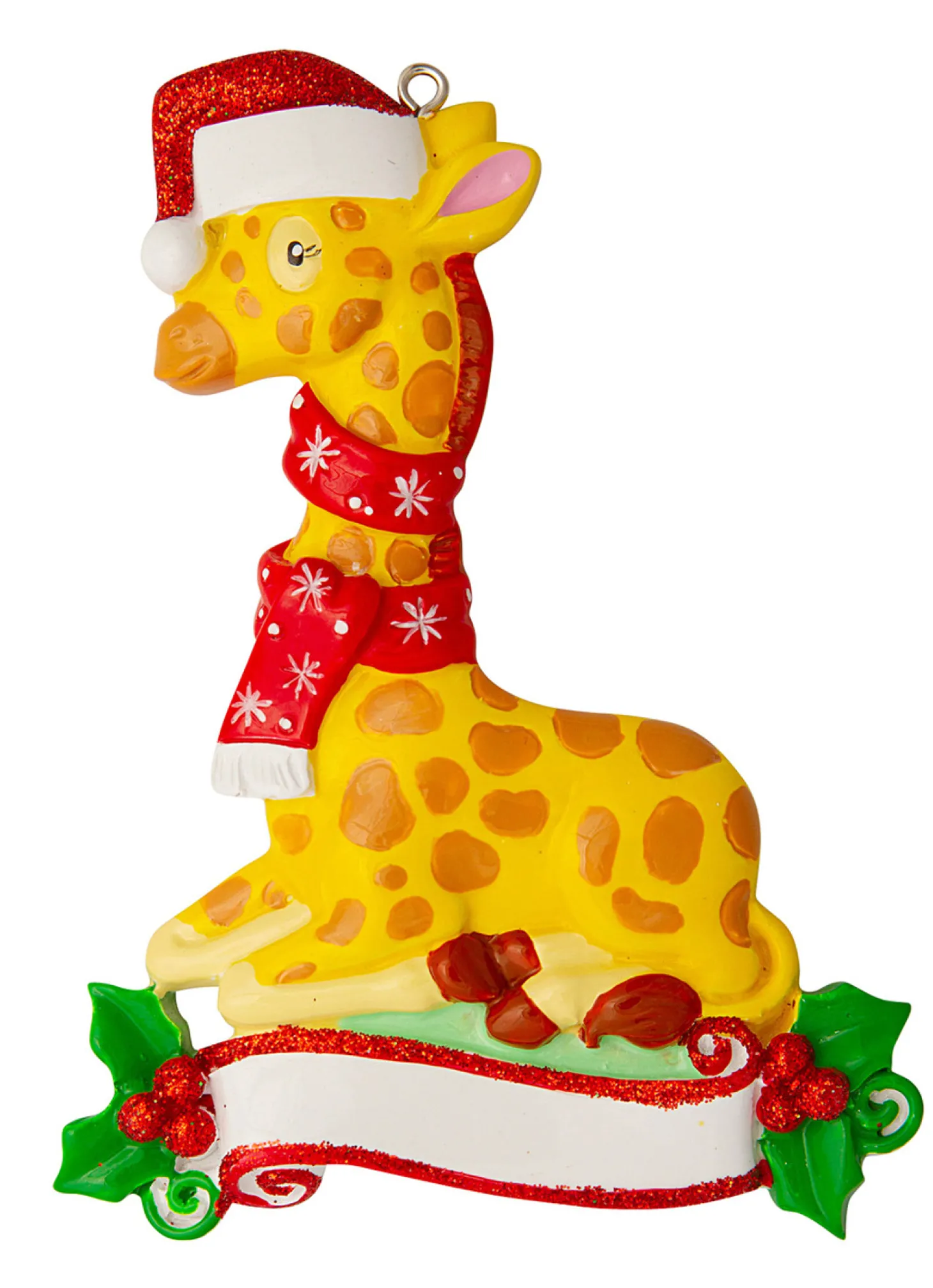 Baby Giraffe Personalized Christmas Ornament OR1850G
