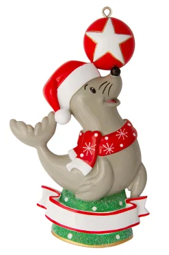 Baby Sea Lion Personalized Christmas Ornament OR1851S