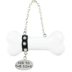 Bad To The Bone Dog Personalized Christmas Ornament OR1336-B