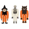 Beistle Vintage Set Of 3 14" Halloween Tissue Dancers Decoration 00430