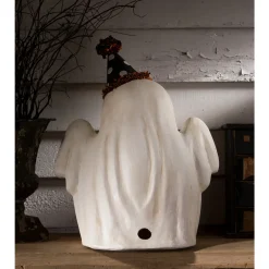 Bethany Lowe 18" Large Boo Ghost Jack-O-Lantern Vintage Inspired Halloween Figure TJ3304