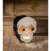 Bethany Lowe 14" Mr. Skelly Vintage Inspired Halloween Lantern TF3248