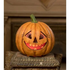 Bethany Lowe Kooky Pumpkin And Gourd Halloween Figures
