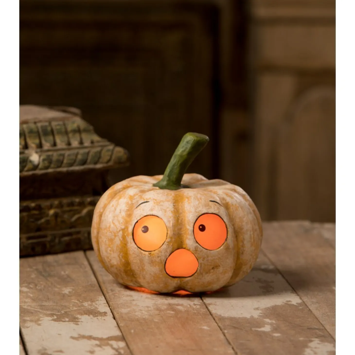 Bethany Lowe Kooky Pumpkin And Gourd Halloween Figures