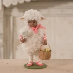 Bethany Lowe Little Demi Lamb Easter Home Decoration TD1137