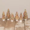 Bethany Lowe Set Of 6 Sprinkles Bottle Brush Trees LC1583