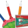 Brite Star 7 Count Old Fashioned Red And Green Base Multicolor Bubble Light Strand 37-522-00