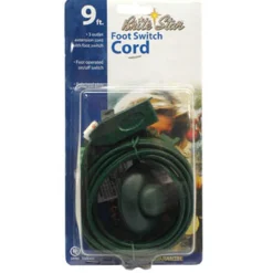 Brite Star 9' Extension Cord With Foot Pedal - Great For Christmas Tree 43-460-00