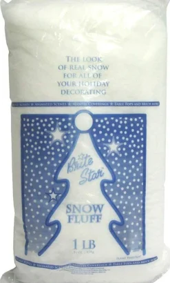 Brite Star 12 Oz Snow Fluff Christmas Decoration 30-577-00