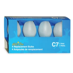 Brite Star 4 Pack Frosted White C7 Replacement Bulbs 44-374-00