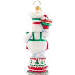 Christopher Radko Cutie Pie Baker Glass Christmas Ornament 1021608