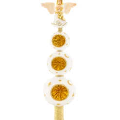 Christopher Radko Heavenly Finial Glass Christmas Tree Topper 1021264