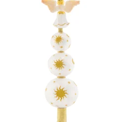 Christopher Radko Heavenly Finial Glass Christmas Tree Topper 1021264