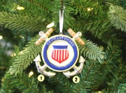 Coast Guard Personalized Christmas Ornament