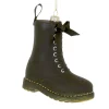 Cody Foster 5" Black Combat Boot Glass Christmas Ornament GO-8778