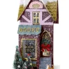 Cody Foster 14.75" Book Shop Vintage Inspired Putz Christmas House HOU-325