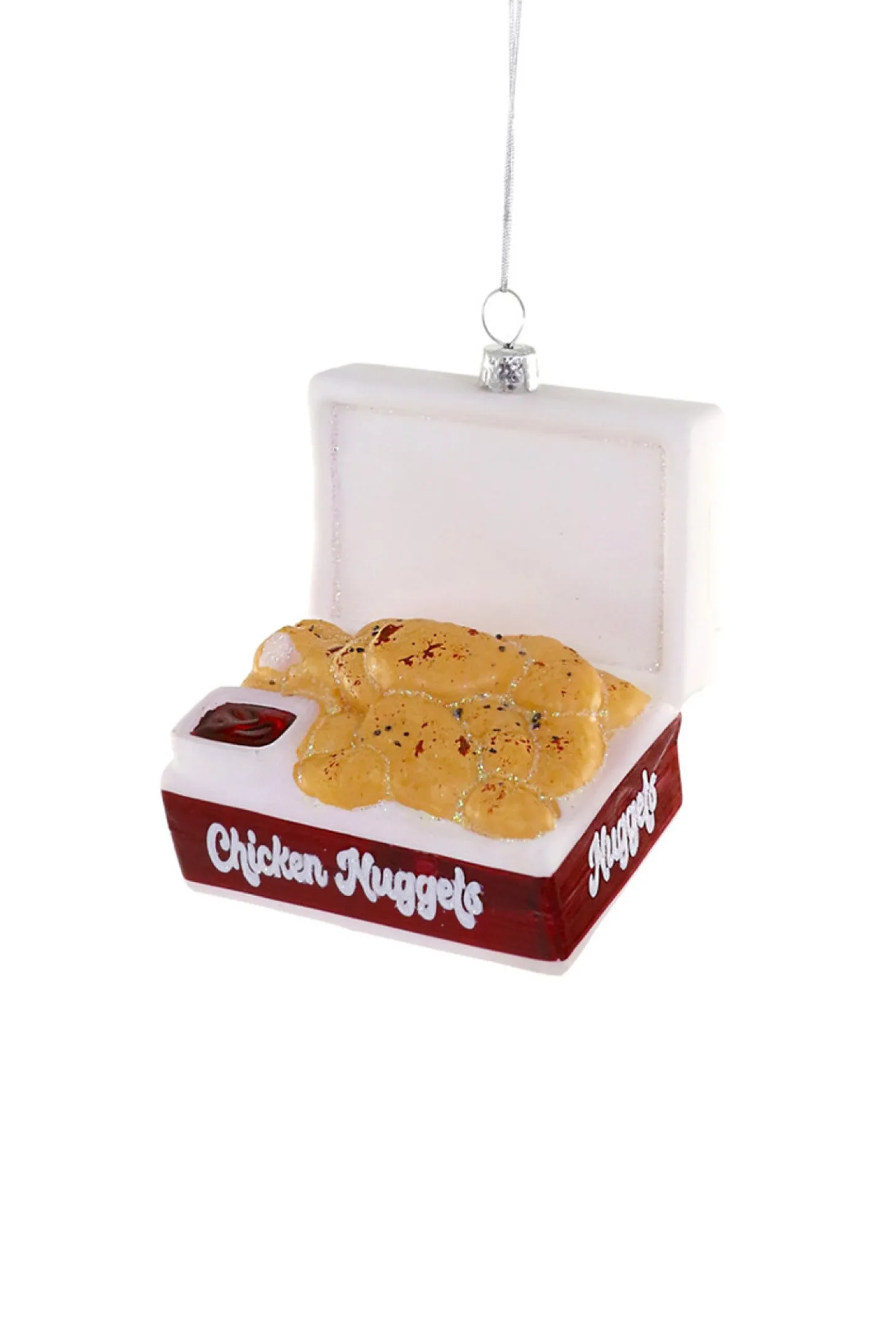 Cody Foster 4" Chicken Nuggets Glass Christmas Ornament GO-8774