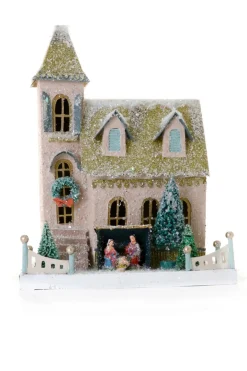 Cody Foster 15" Church Of Nativity Vintage Inspired Putz Christmas House HOU-322