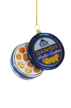 Cody Foster 4" Danish Butter Cookies Glass Christmas Ornament GO-8847