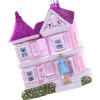 Cody Foster 5" Doll Pink Dreamhouse Glass Christmas Ornament GL-405