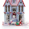 Cody Foster 13.5" Festive Mansion Christmas Putz House HOU-312