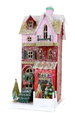 Cody Foster 16" Gift Shop Vintage Inspired Putz Christmas House HOU-351