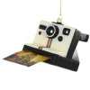 Cody Foster 3.25" Instant Photo Camera Glass Christmas Ornament GL-562