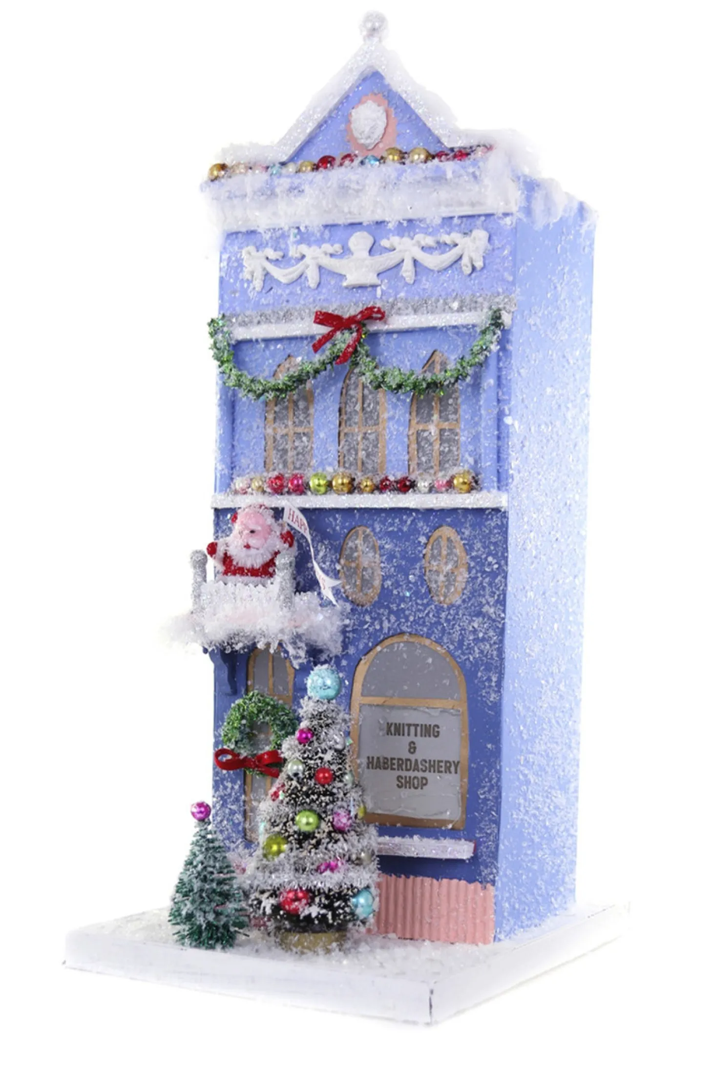 Cody Foster 16" Knitting And Haberdashery Vintage Inspired Putz Christmas House HOU-400