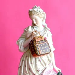 Cody Foster 4" Luxury Handbag Glass Christmas Ornament GO-8685-BR